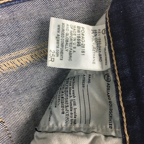 AG Adriano Goldschmied The Legging Ankle Skinny jeans 25 blue - Picture 4 of 6